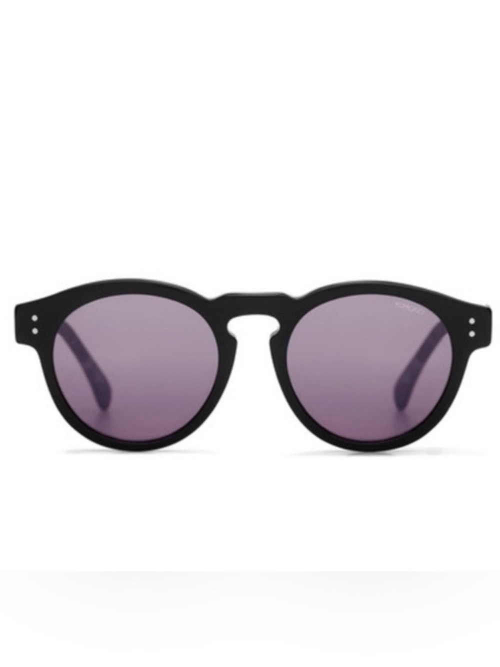 KOMONO Clement Glossy Black Sunglasses NEW